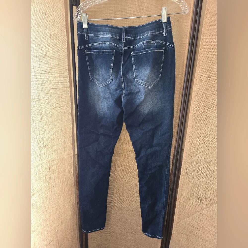 NWOT Women's Est 1946 Denim Blue Jeans Contemporary Jeggings Size 8 - Picture 13 of 13